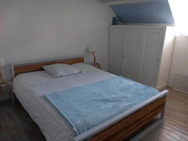 Chambre Bleue Avec Acces Plage Bourges Ngoại thất bức ảnh