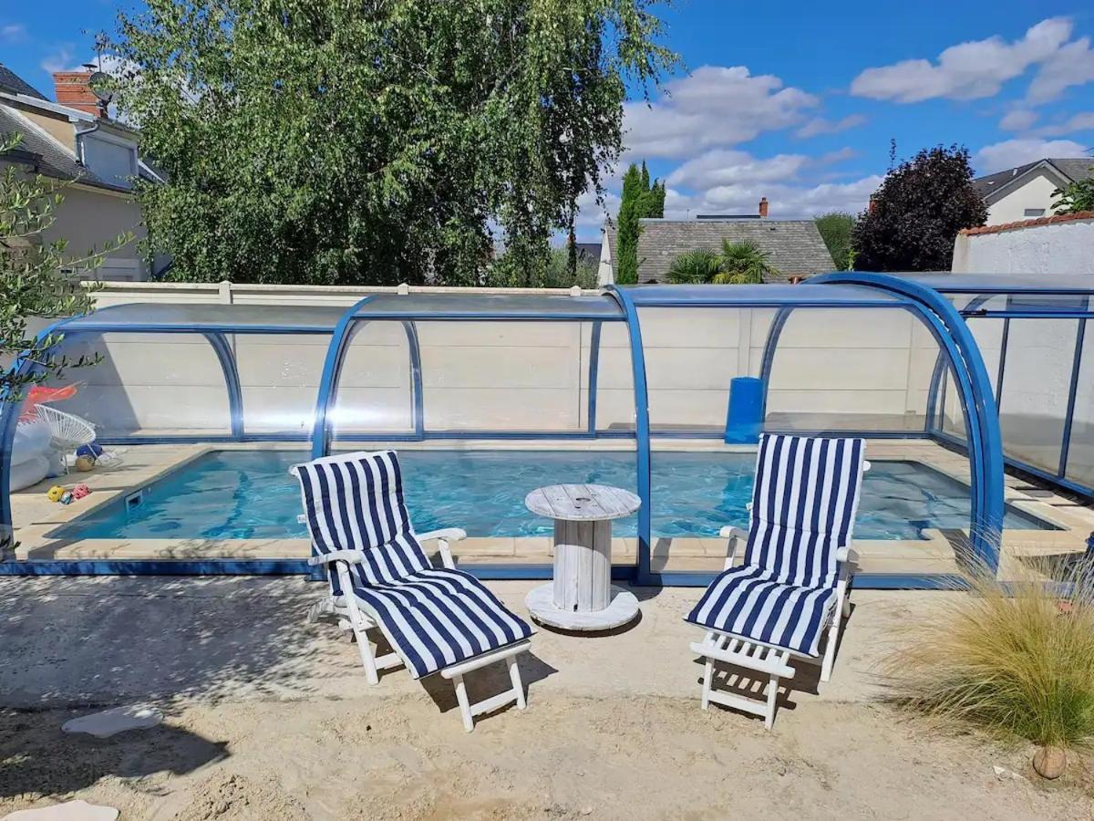 Chambre Bleue Avec Acces Plage Bourges Ngoại thất bức ảnh